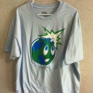 Light Blue Graphic Tee - Men's Short Sleeve